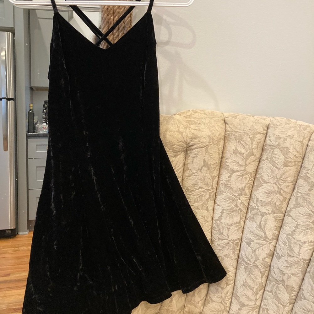 Black Velvet Medium Arizona Dress